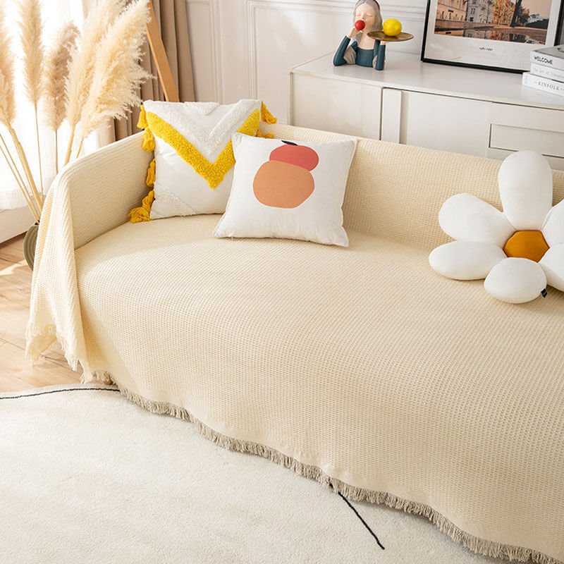 Geometrical Sofa Cover,Sofa Slipcovers for Pets - KnitFirst