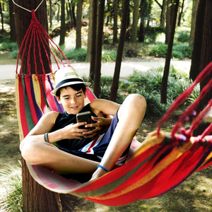 Hammock Brazilian Double Hammock - Two Person Bed for Backyard, Porch, Outdoor and Indoor Use - KnitFirst