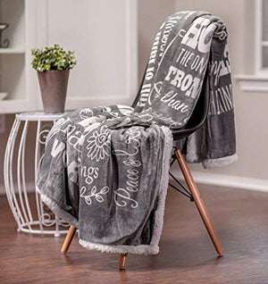 Healing Thoughts Blanket - KnitFirst