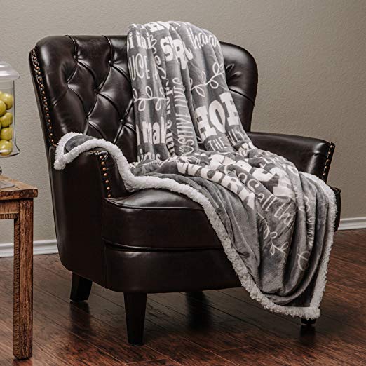 Healing Thoughts Blanket - KnitFirst