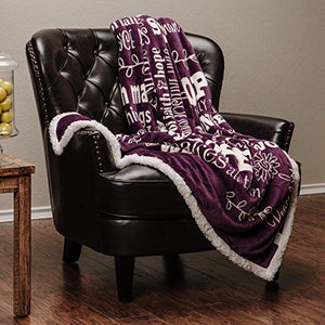 Healing Thoughts Blanket - KnitFirst