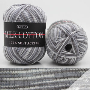 Ice CreamClassic Wool Roving Yarn, 1.5 oz 1 Ball - KnitFirst