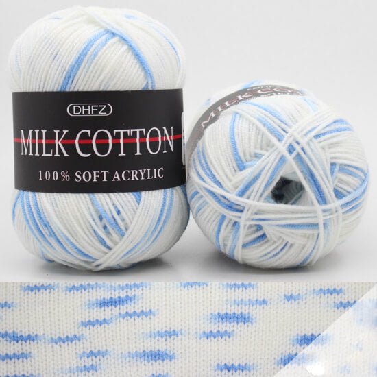 Ice CreamClassic Wool Roving Yarn, 1.5 oz 1 Ball - KnitFirst