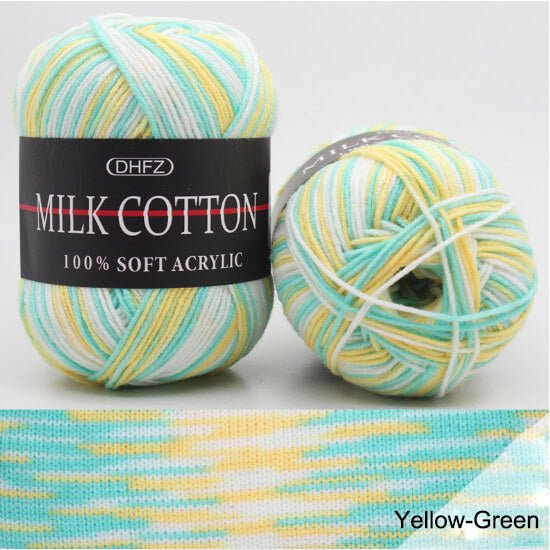 Ice CreamClassic Wool Roving Yarn, 1.5 oz 1 Ball - KnitFirst