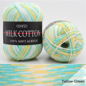 Ice CreamClassic Wool Roving Yarn, 1.5 oz 1 Ball - KnitFirst