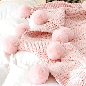 Iceland Wool Knitted Throw Blanket, Super Soft Couch/Sofa/Bed Cover (51.18"×59.05") - KnitFirst