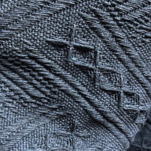 Knit Throw Blanket,summer linen waffle blanket - KnitFirst