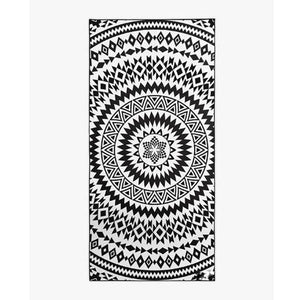 Large Beach Cotton Towel | Bohemian 60” x 30” - KnitFirst