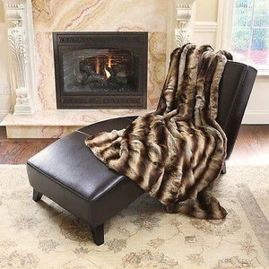 Luxury Faux Fur Throw Blanket - KnitFirst