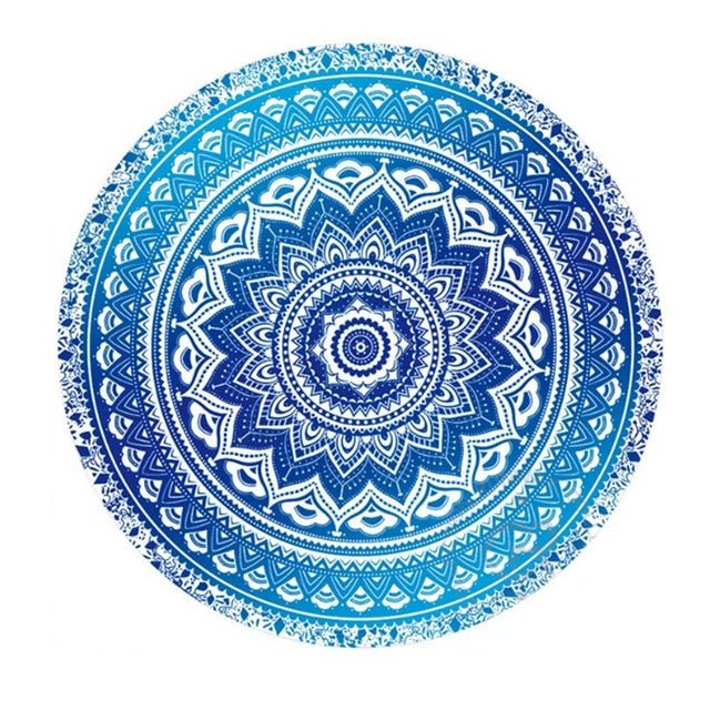 Mandala Round Tapestry Summer Beach Picnic Throw Rug Blanket Bohemia Mats - KnitFirst