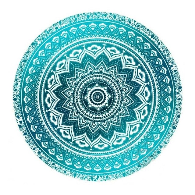 Mandala Round Tapestry Summer Beach Picnic Throw Rug Blanket Bohemia Mats - KnitFirst