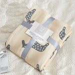Organic Cotton Throw Blanket - KnitFirst