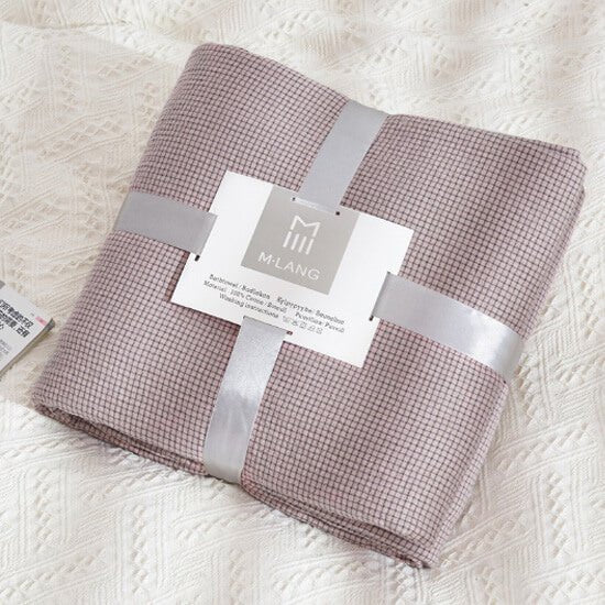 Organic Cotton Throw Blanket - KnitFirst