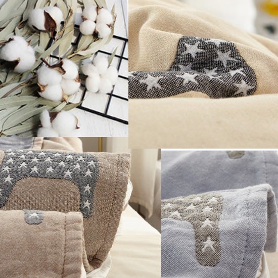 Organic Cotton Throw Blanket - KnitFirst
