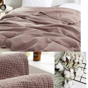 Organic Cotton Throw Blanket - KnitFirst