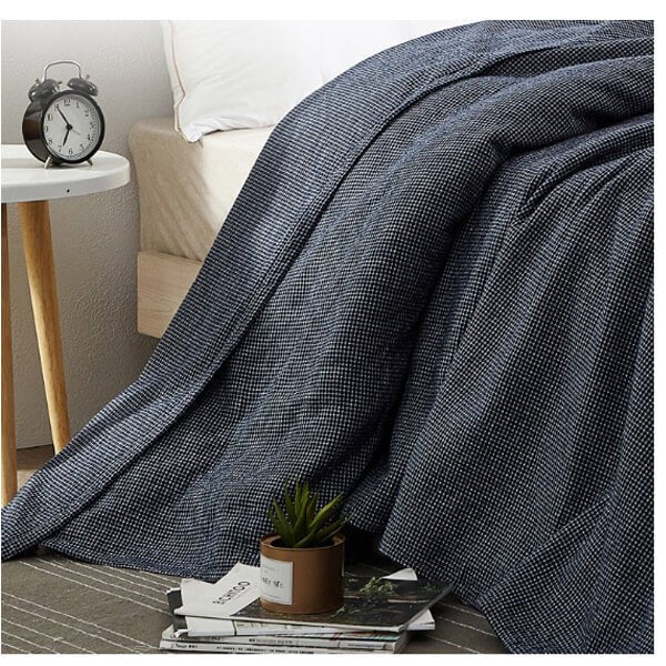 Organic Cotton Throw Blanket - KnitFirst