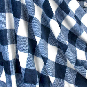 Plaid Throw Blanket - KnitFirst