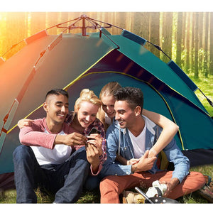Pop Up Beach Tent | Family Camping Tent - KnitFirst