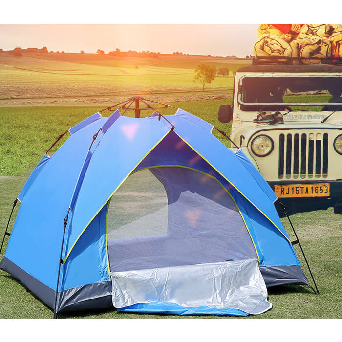 Pop Up Beach Tent | Family Camping Tent - KnitFirst