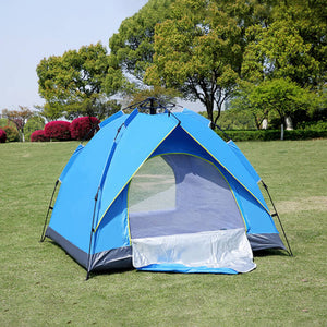 Pop Up Beach Tent | Family Camping Tent - KnitFirst