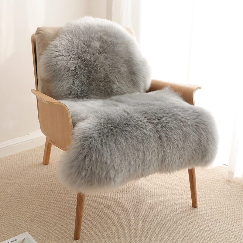 Premium Faux Sheepskin Area Rug - KnitFirst