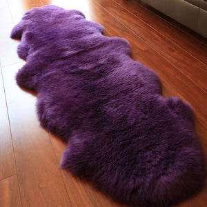 Premium Faux Sheepskin Area Rug - KnitFirst
