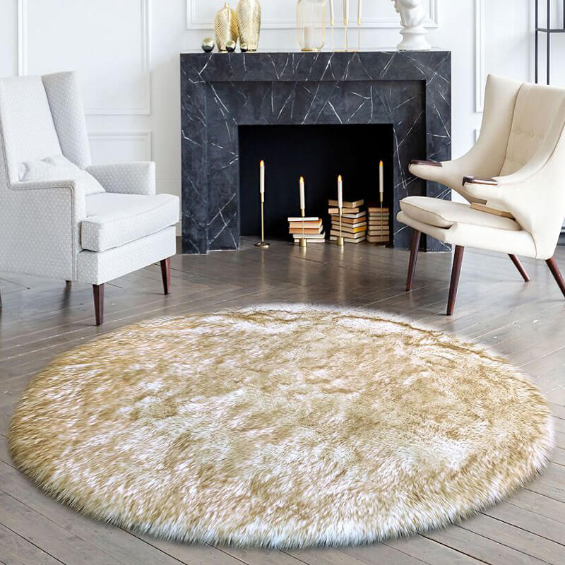 Premium Faux Sheepskin Area Rug - KnitFirst