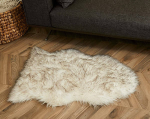 Premium Faux Sheepskin Area Rug - KnitFirst