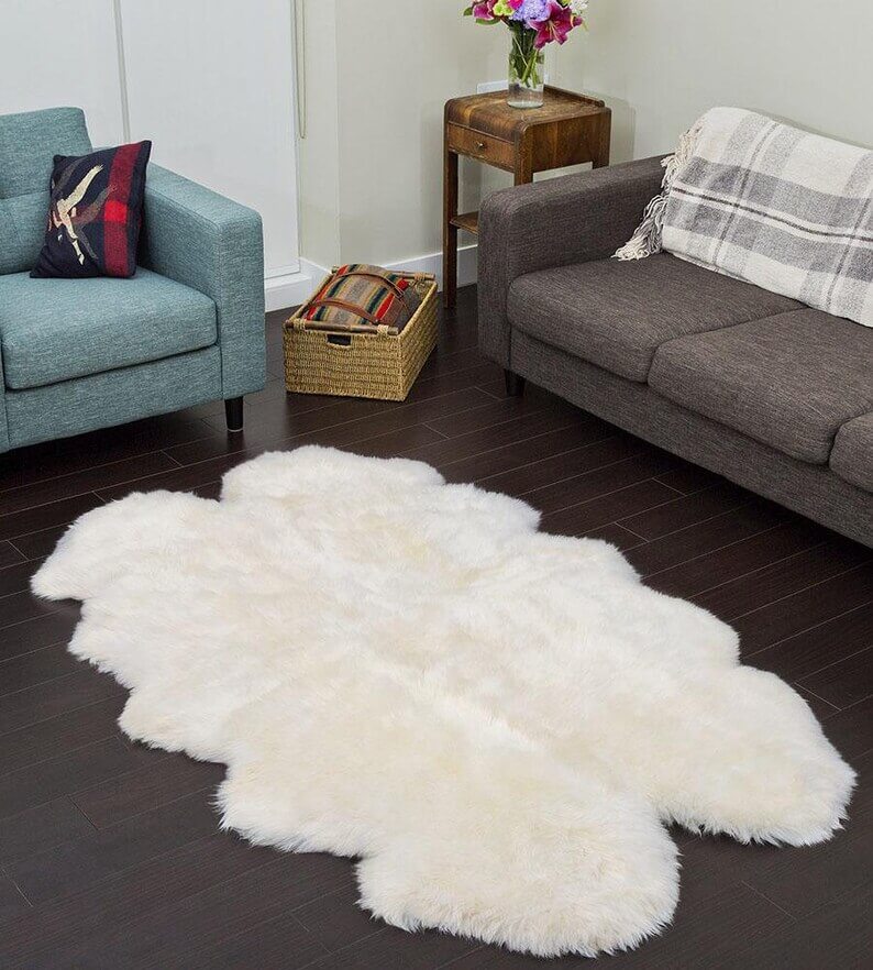 Premium Faux Sheepskin Runner Rug - KnitFirst