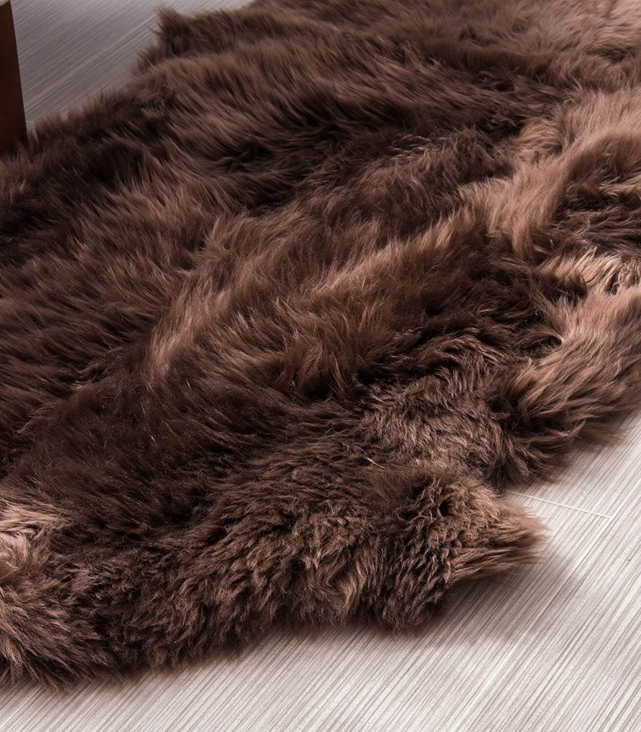 Premium Faux Sheepskin Runner Rug - KnitFirst