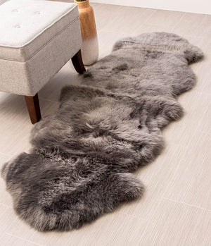 Premium Faux Sheepskin Runner Rug - KnitFirst