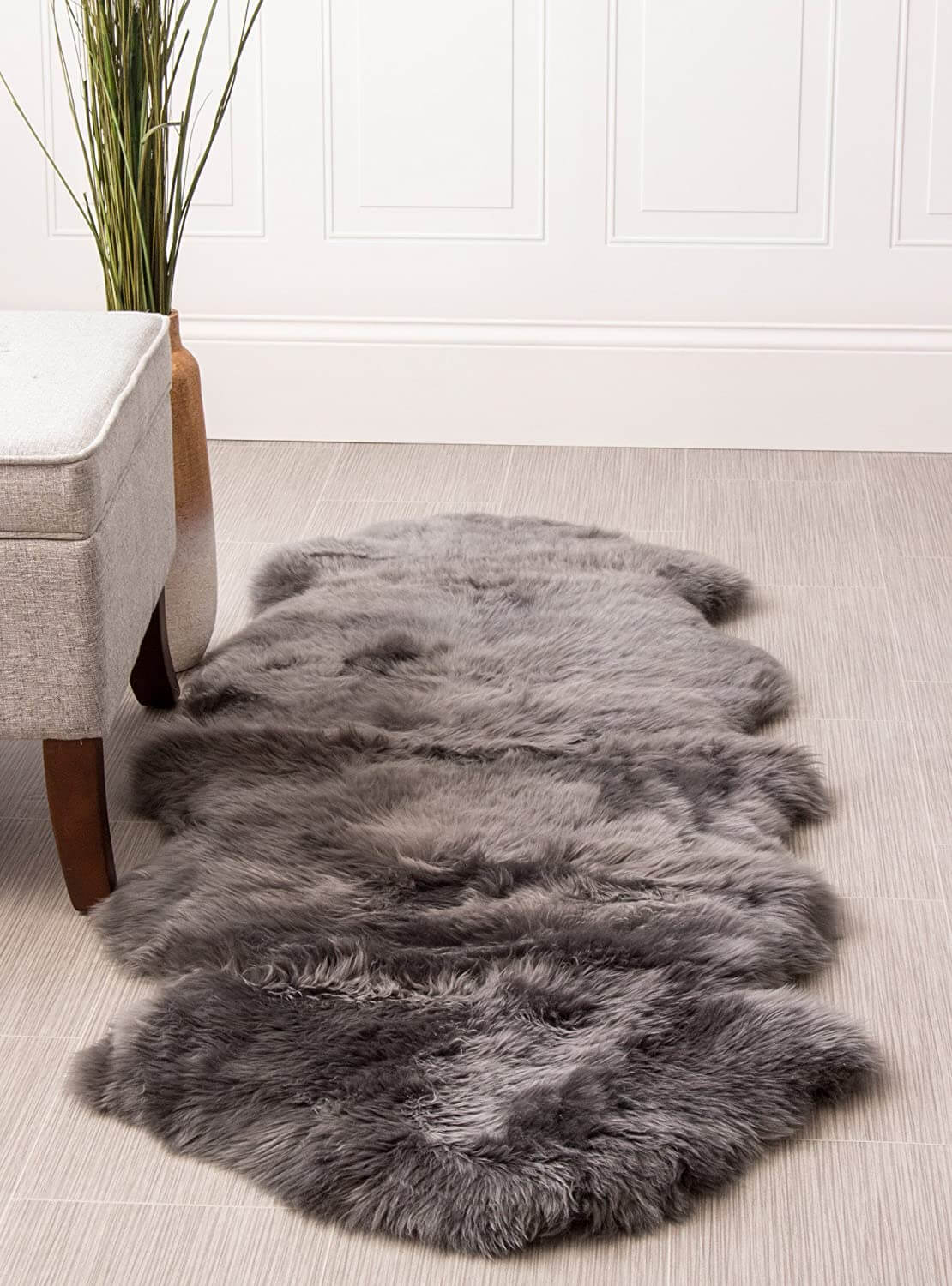 Premium Faux Sheepskin Runner Rug - KnitFirst