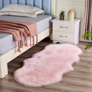 Premium Faux Sheepskin Runner Rug - KnitFirst