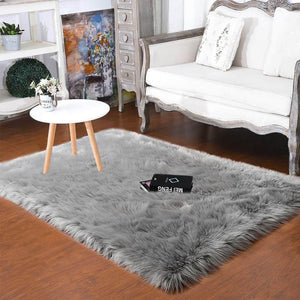 Premium Shag Rug,Soft Shaggy Rug, Round Plush Rug