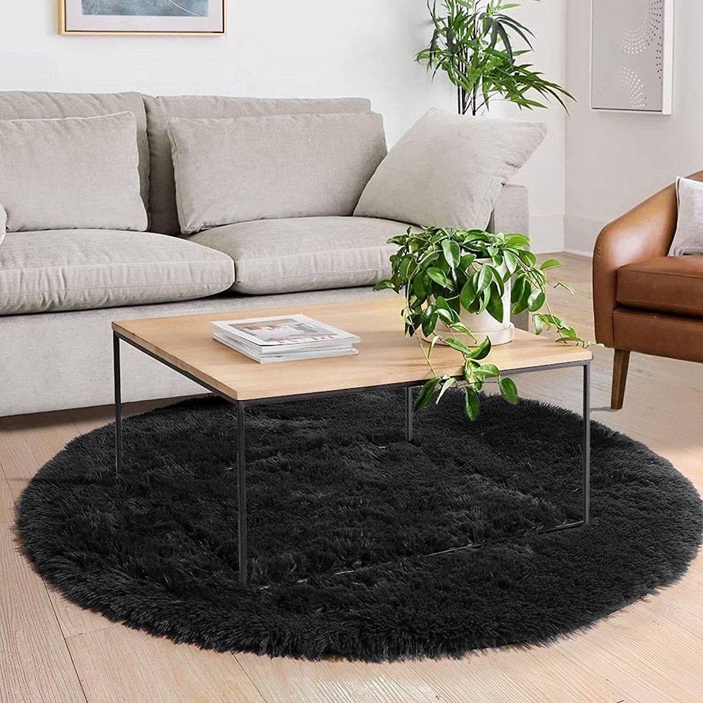 Round Fluffy Soft Area Rugs - KnitFirst