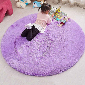 Round Fluffy Soft Area Rugs - KnitFirst