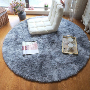 Round Fluffy Soft Area Rugs - KnitFirst