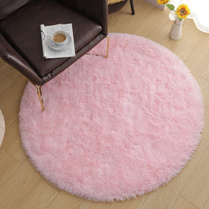 Round Fluffy Soft Area Rugs - KnitFirst