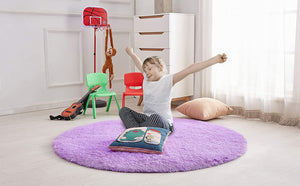 Round Fluffy Soft Area Rugs - KnitFirst