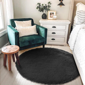 Round Fluffy Soft Area Rugs - KnitFirst