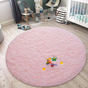 Round Fluffy Soft Area Rugs - KnitFirst