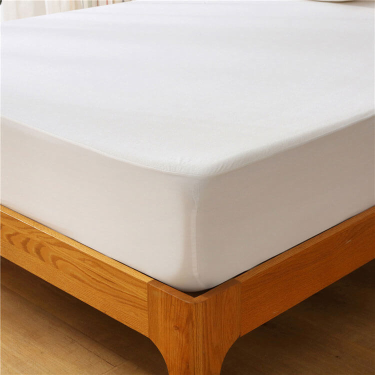 Silk Bamboo Fitted Sheet , Waterproof Mattress Cover - KnitFirst