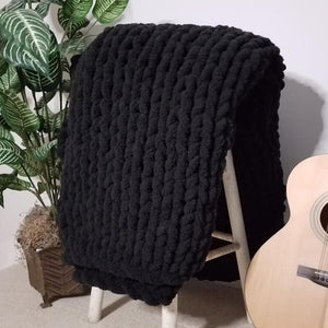Standard Chunky Knit Blanket - KnitFirst