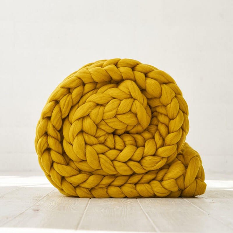 Standard Chunky Knit Blanket - KnitFirst