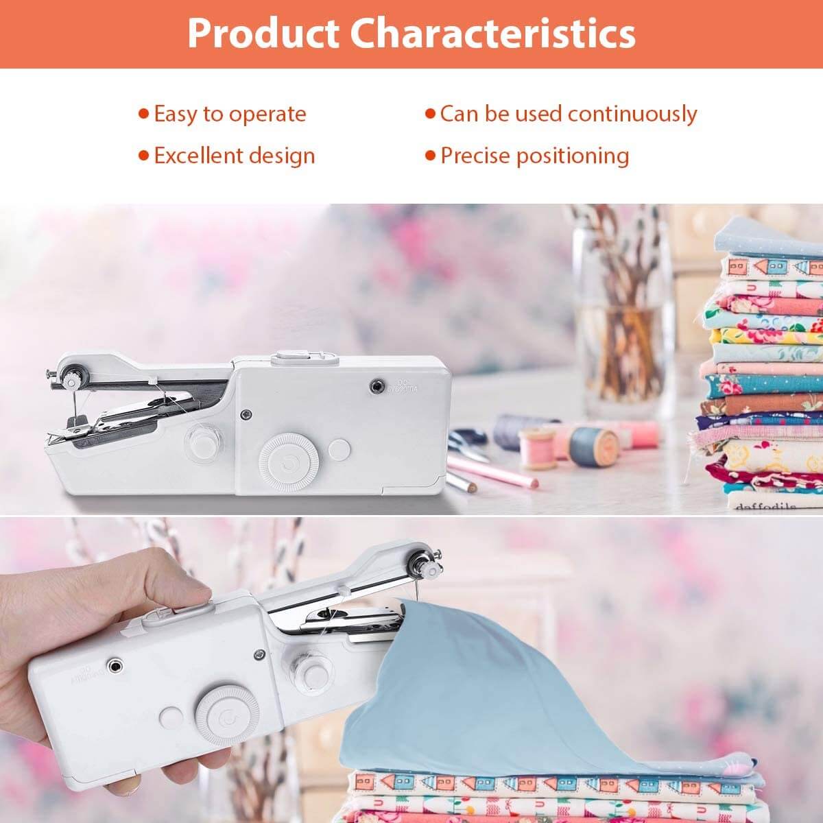 Stitch Sew Quick handheld sewing machine - KnitFirst