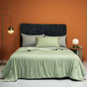 Ultrasoft Cooling Comforter , Silk Blankets - KnitFirst