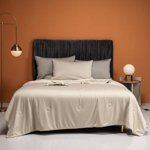 Ultrasoft Cooling Comforter , Silk Blankets - KnitFirst