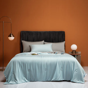 Ultrasoft Cooling Comforter , Silk Blankets - KnitFirst