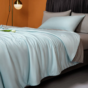 Ultrasoft Cooling Comforter , Silk Blankets - KnitFirst