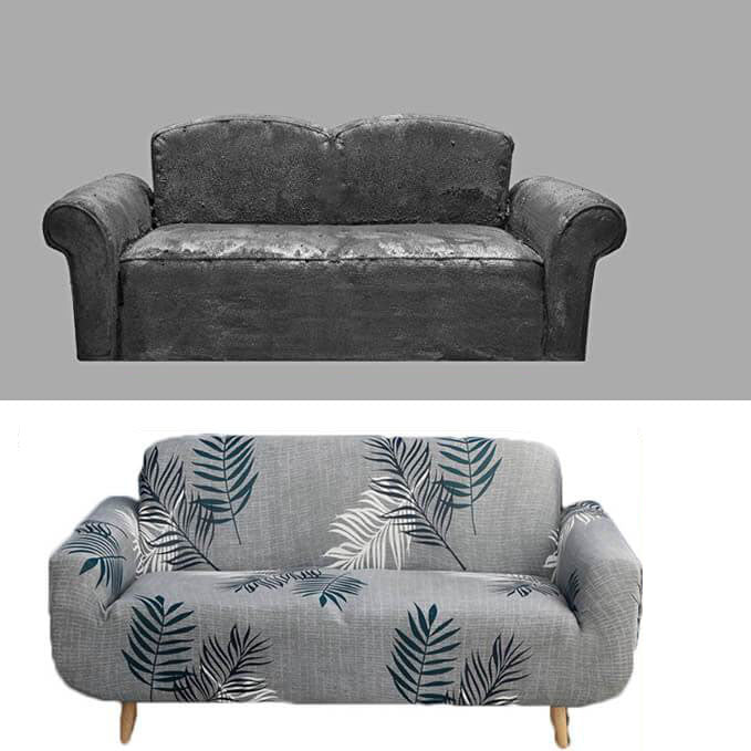 Water Repellent Sofa Cover High Stretch Couch Slipcover Super Soft Fabric Couch Cover - KnitFirst